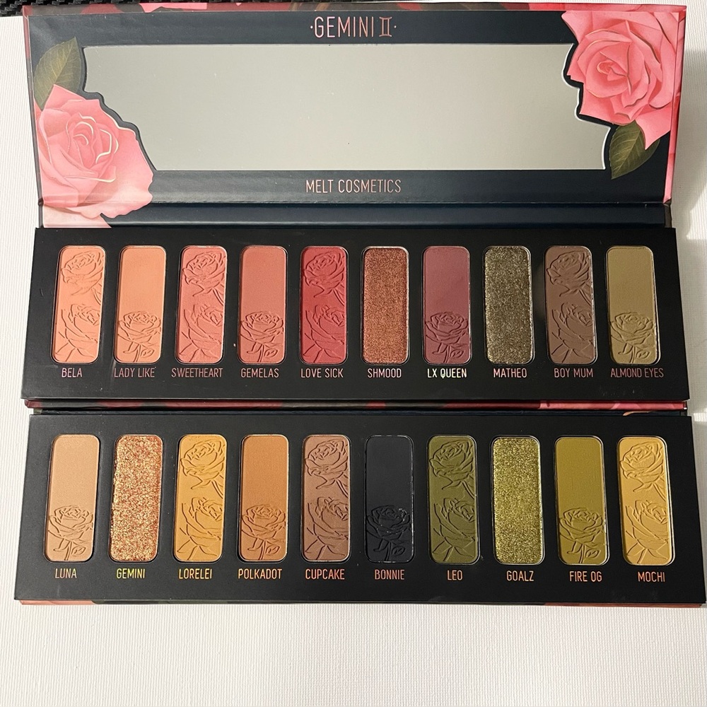 Melt Cosmetics Gemini I & II eyeshadow palette bundle